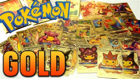 are golden pokémon cards fake